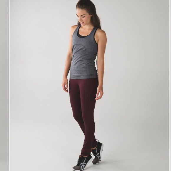 lululemon athletica Pants - Lululemon Can't Stop Pant II Bordeaux Drama / Mountain Peaks size 4